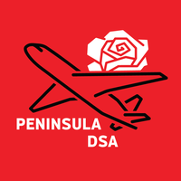 Peninsula Democratic Socialists of America logo